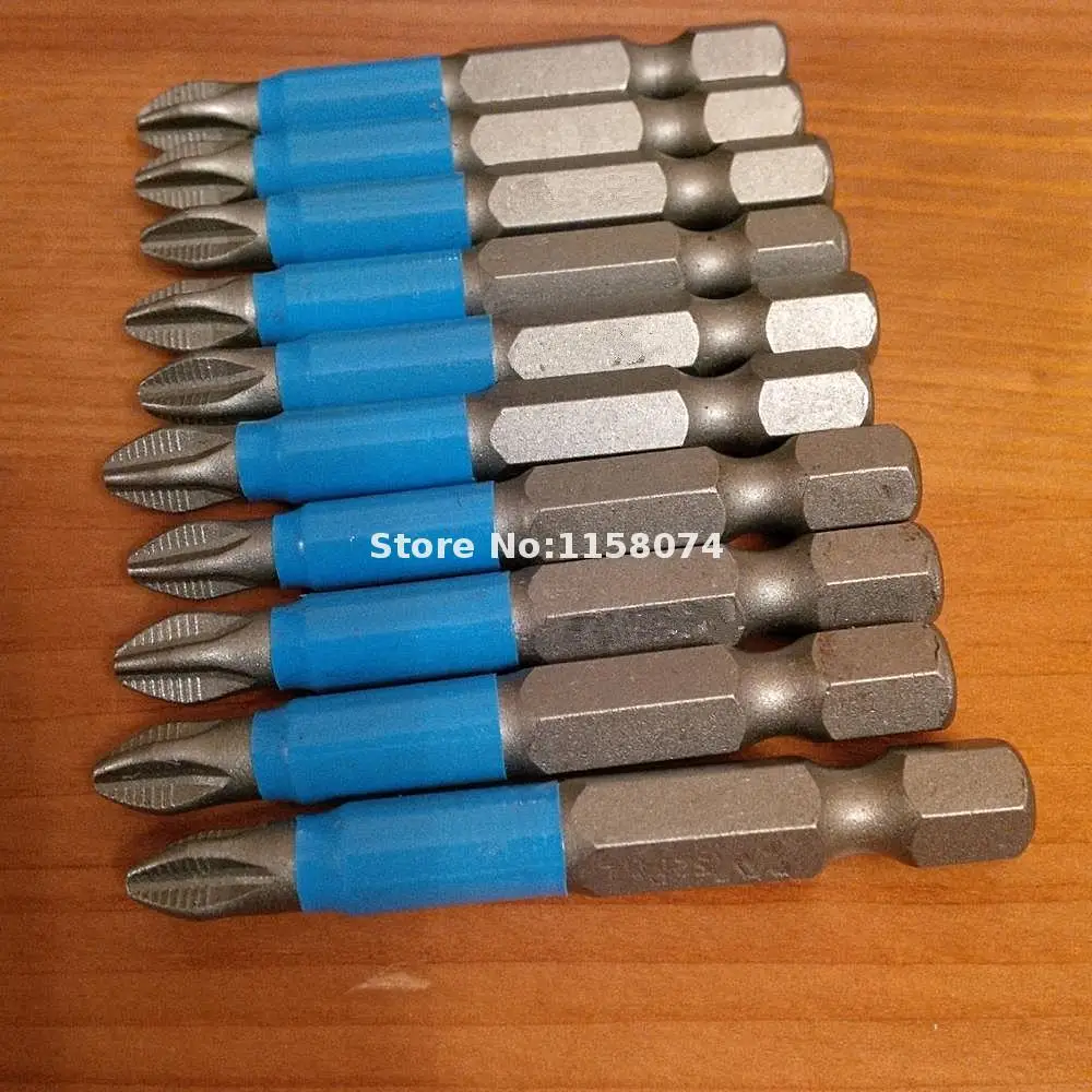 Набор отверток Phillips PH2 с шестигранным хвостовиком и магнитным наконечником 10 шт.