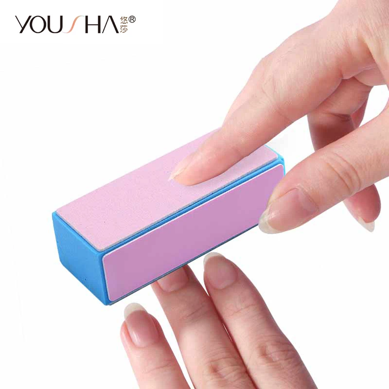 Buy YOUSHA Nail Buffer Block Nail File Manicure Sponge
