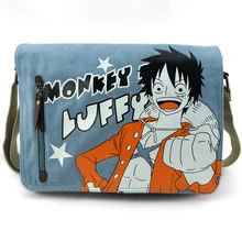Anime de Una Pieza Cosplay Anime alrededor de la bolsa de Mensajero de viaje de regalo de cumpleaños hombres y mujeres bolsa de hombro