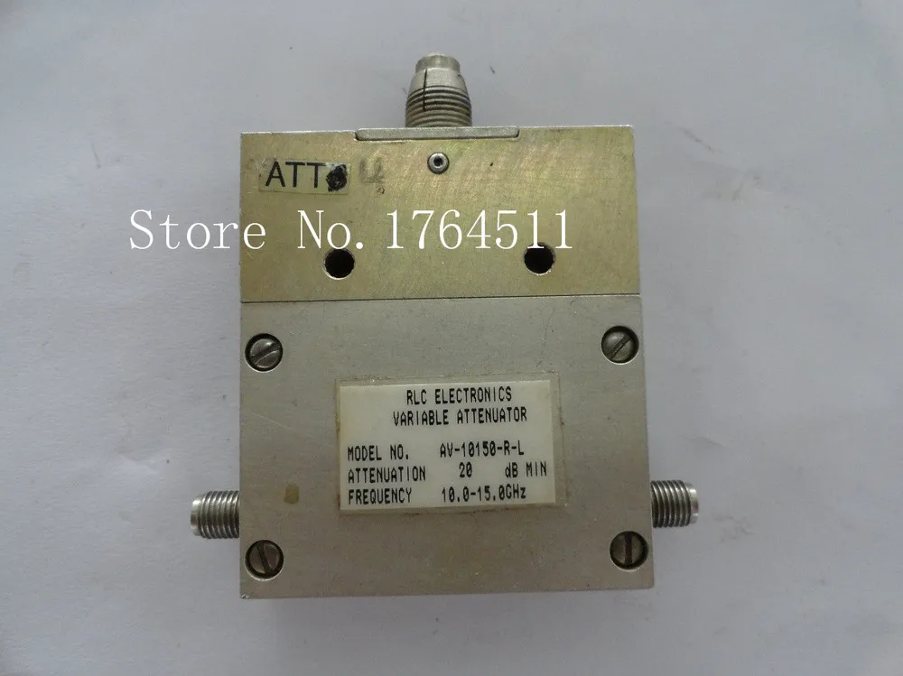 

[BELLA] Adjustable variable attenuator RLC AV-10150-R-L 0-20dB 10.5-15GHz continuation SMA