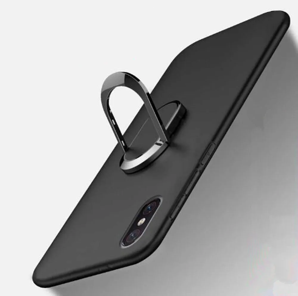 

For Alcatel 1 5033D Silicone Cover Magnetic Magnet Car Finger Ring Case For Alcatel 1X 5059D 5059 5059A Phone Cases Fundas Coque