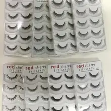 Натуральные Длинные Накладные ресницы пряди человеческих волос для Черные Накладные ресницы, пучок накладные ресницы, партия из 5 пар каждый набор 8 видов стилей доступны 240 компл./лот DHL