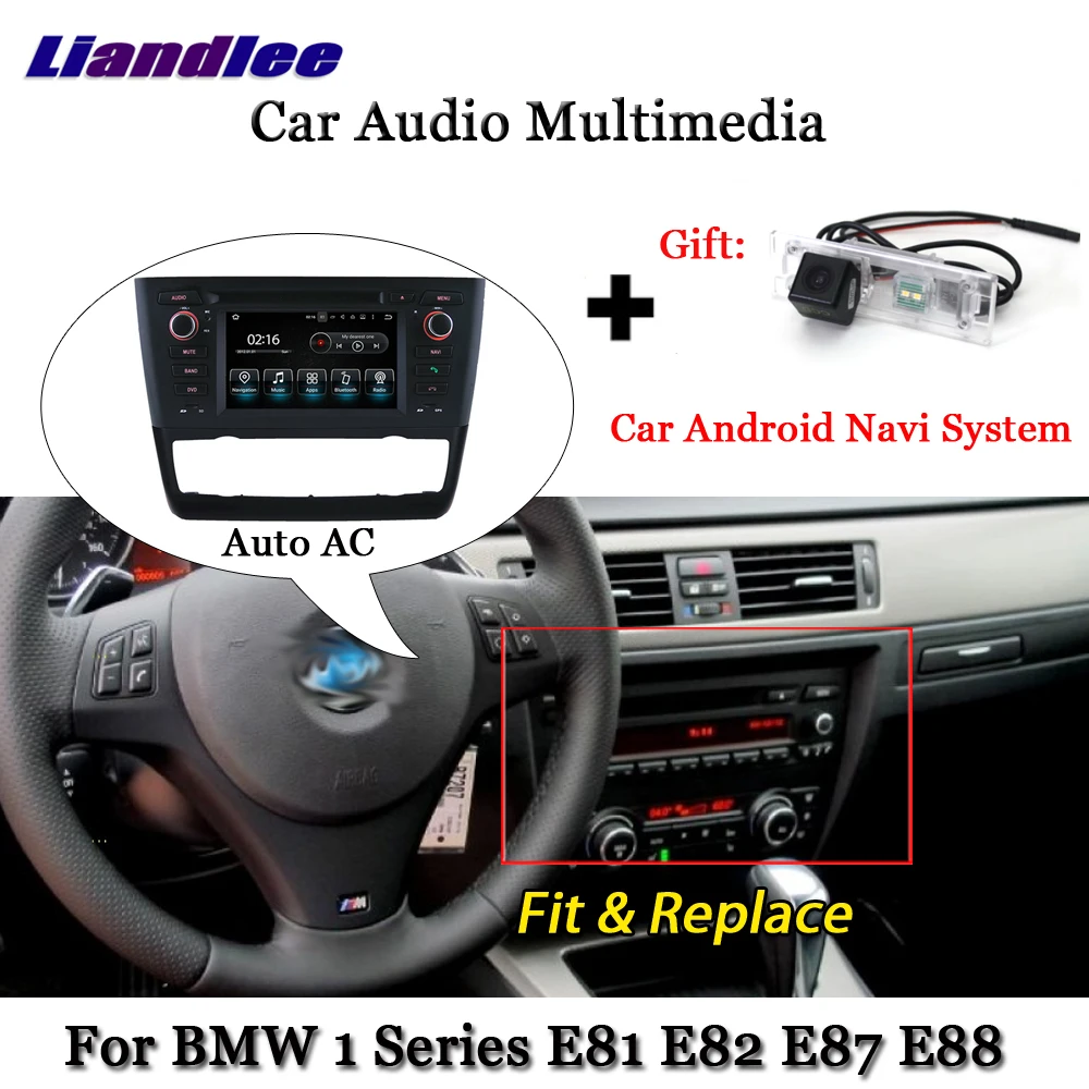 Flash Deal Liandlee Android For BMW 1 Series E81 E82 E87 E88 Auto AC 2004~2013 Radio Wifi TV Carplay Camera GPS Navi Navigation Multimedia 10