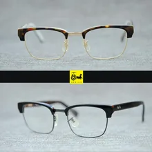 SPEIKE high quality customized myopia glasses reading anti-blue glasses 9505 pregressive prescription square eyewear 1.74 lens