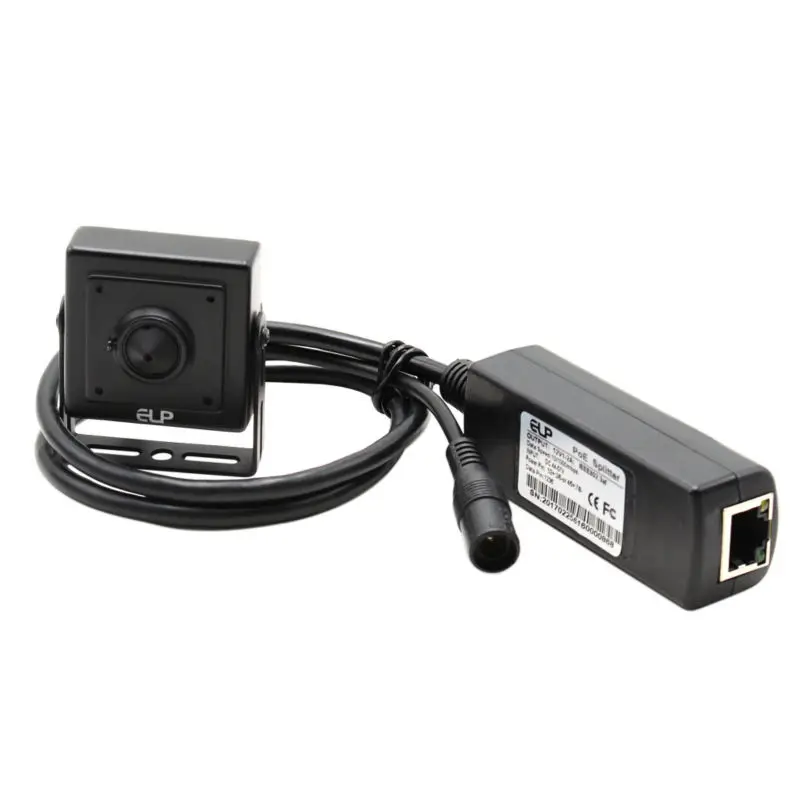 1MP p2p мини черная коробка cctv безопасности Видео POE ip камера 720P HD ELP IP1891 POE|box jewelers|camera