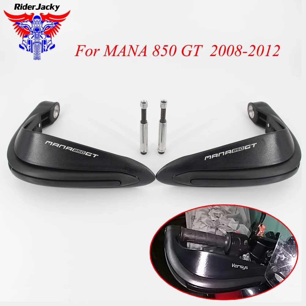 

Motorcycle Black Handguard Hand Guard Hand Protection For Aprilia MANA 850 GT 2008-2012 2011 2010 2009