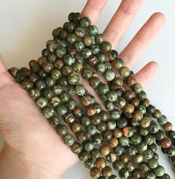 Rhyolite, 8mm Beads4