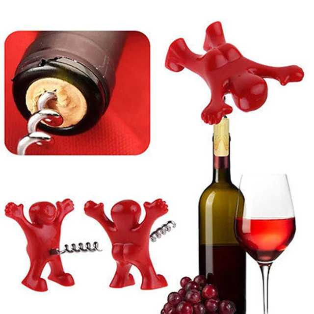 Quality Funny Wine Bottle Opener Cute Bottle Opener Novelty Little Red