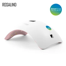 ROSALIND Сушилка для ногтей Suun8 УФ светодиодный светильник вылечиваемый гель лак Электрический ЕС 48 Вт инструменты для дизайна ногтей металлическая Нижняя умная лампа Сушилка для ногтей инструмент