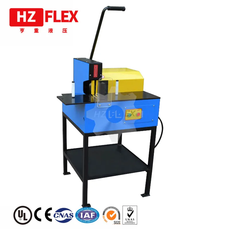 

2019 HZFLEX HZ-S350B Approved CE Hose Cutting Machine From China