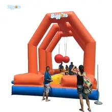 Inflatable Biggors Professional Supplier Inflatable Playground With Jumping Ball Free Shipping