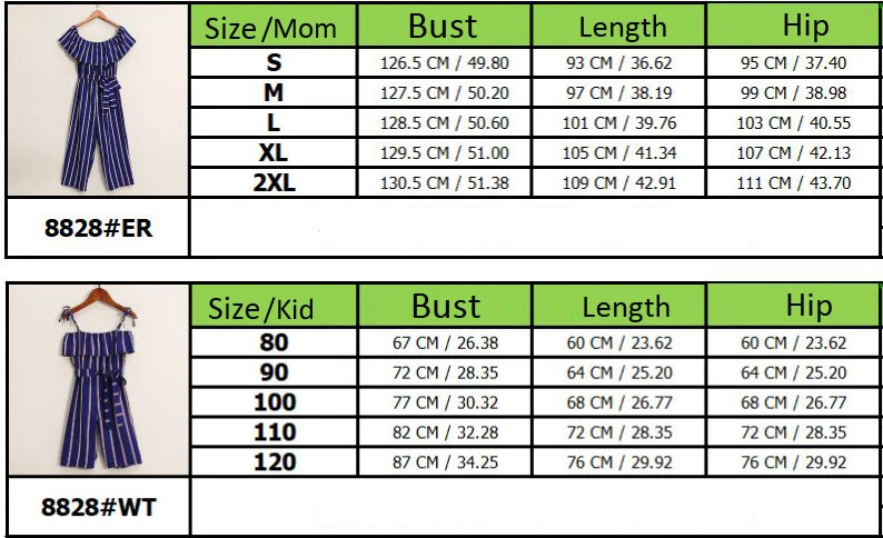 Одинаковые комплекты для семьи г. летние полосатые комбидрессы с поясом для мамы и дочки, длинный комбинезон с оборками и открытыми плечами для девочек