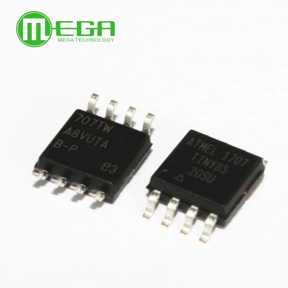 10 шт. оригинальные детали интегральной схемы ATTINY85 20SU|integrated circuit|p p |