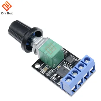 

DC Motor Speed Governor PWM Stepless Speed Controller Regulator LED Dimming 5V-16V 10A Ultra High Linearity Band Switch