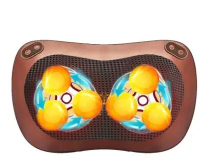 Massage Pillow Cervical Vertebra Massager Neck Waist Back Shoulder Massage Device infrared heating Health Care Instrument