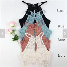 Hot Fashion Women Girl Lace Floral Print Bralette Bra Halter Padded Bra Crop Top Vest Tank Camis Lingerie Brasseire Underwear Hot Fashion Women Girl Lace Floral Print Bralette Bra Halter Padded Bra Crop Top Vest Tank Camis Lingerie Brasseire Underwear