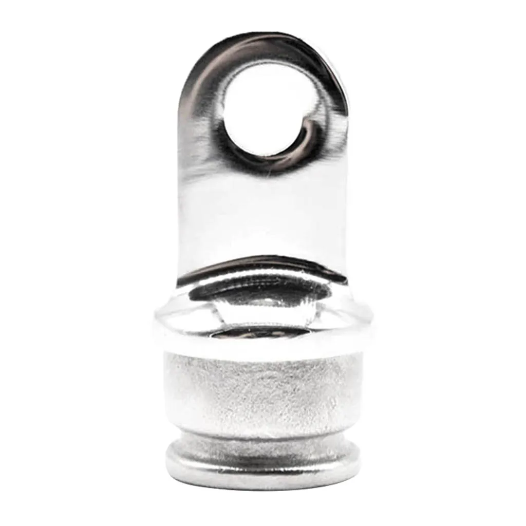 316 Stainless Steel Polished Construction Marine Boat Bimini Top Fitting Internal Tube Eye End Cap 