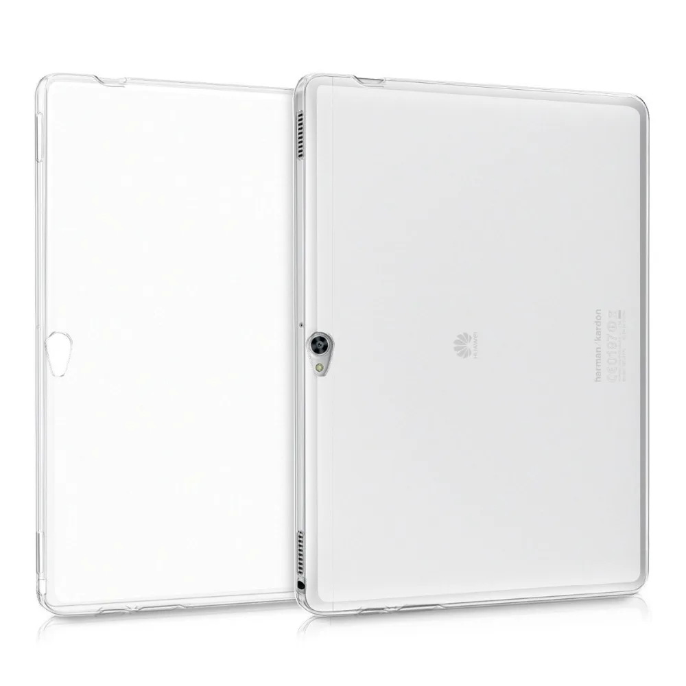 

50Pcs/lot Ultra Thin Clear Transparent Case Flexible SLIM-Fit Soft TPU Gel Skin Back Cover for Huawei MediaPad M2 10.0inch