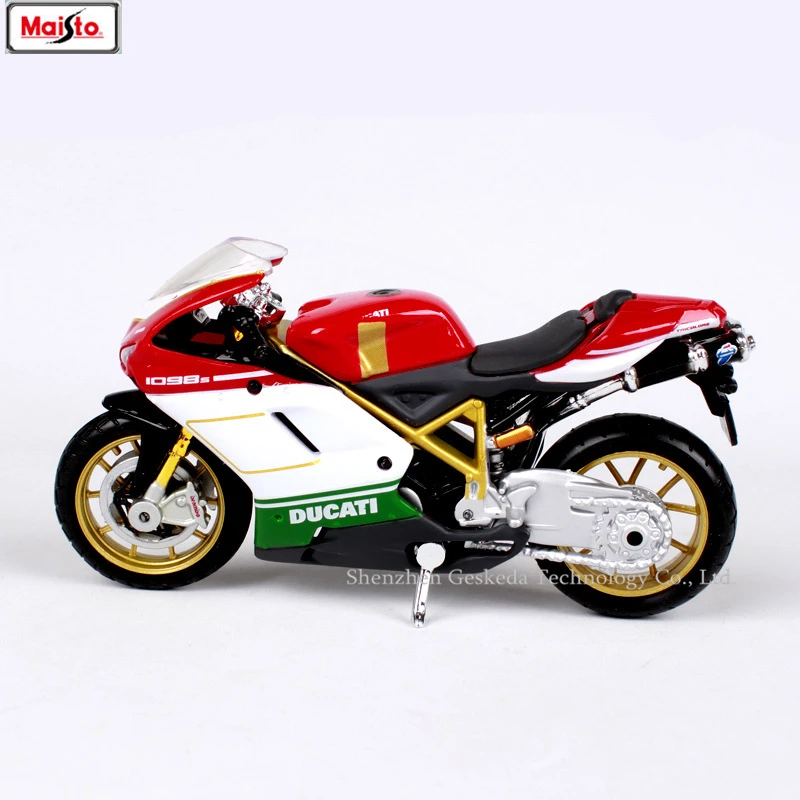 

Maisto 1:18 16 styles Ducati NO1098S rad original authorized simulation alloy motorcycle model toy car Collection gifts