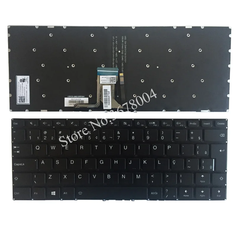 Новая клавиатура для ноутбука Lenovo 310S 14 14ISK 14AST 510S 14IKB 710S BR Подсветка клавиатуры|laptop