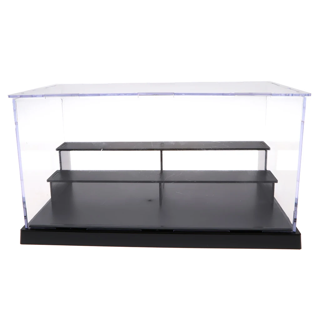 10x6x6.8inch Transparent Model Display Box Figures Protection Show Case for Toy Doll Car