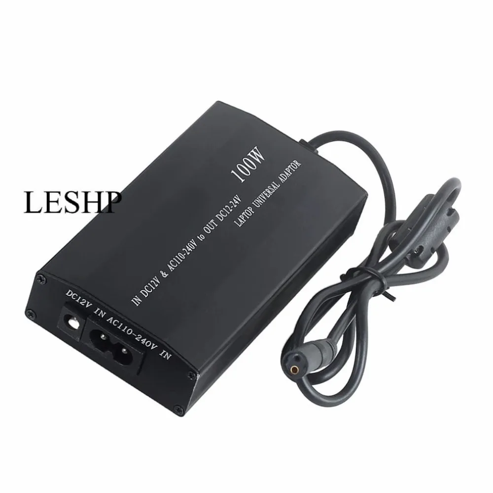 

LESHP 120W Car + Household Dual Use Power Adapter Multifunctional Notebook Battery Charger Universal Power Supply EU Plug Auto