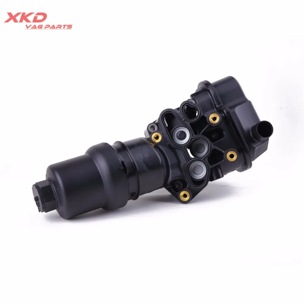 06F115397J новый корпус масляного фильтра двигателя в сборе для Au di A3 A4 TT V W Golf Eos J etta