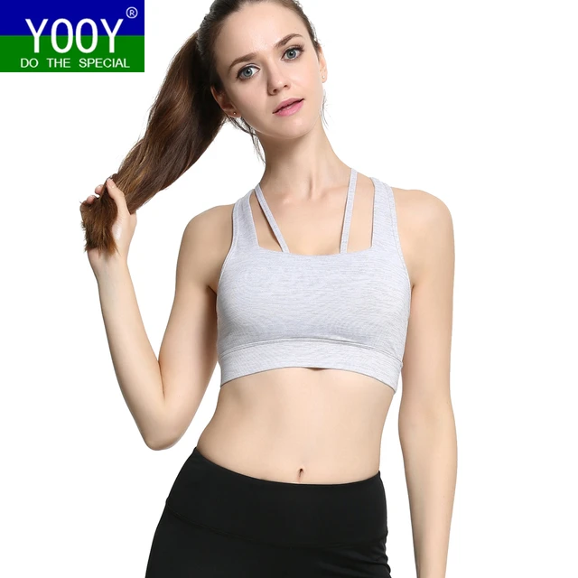 Professional Women Absorb Sportsweat Top Athletic Vest Running Gym Fitness  Sports Bra Unique No Rims Wireless