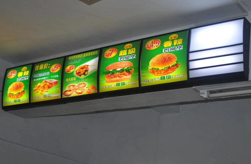40 Busur Tunggal Makan Lightbox Teh Lightbox Kfc Iklan Lampu Kotak Billboard Box Knife Box Hidbox Enclosure Aliexpress