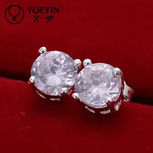 Хрустальные серьги оптом и в розницу женские посеребренные серьги Свадебная вечеринка jewelry Ohrringe Высокое качество для жены