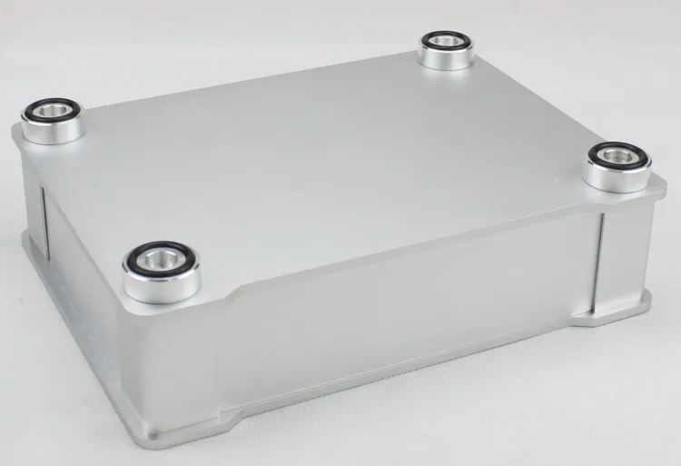Full Aluminum Audio Amplifier Chassis/ Preamp Enclosure/ Tube Amp Box/ DAC Case 326*82*245mm With Aluminum Machine Feet