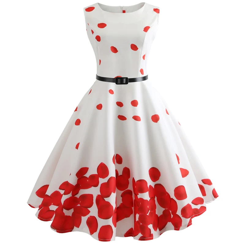 

13-20 year Teen Girl Sleeveless printing Dress Teenagers Party Prom Gowns Dresses Girl Clothes big size Mother & Daughter Dress