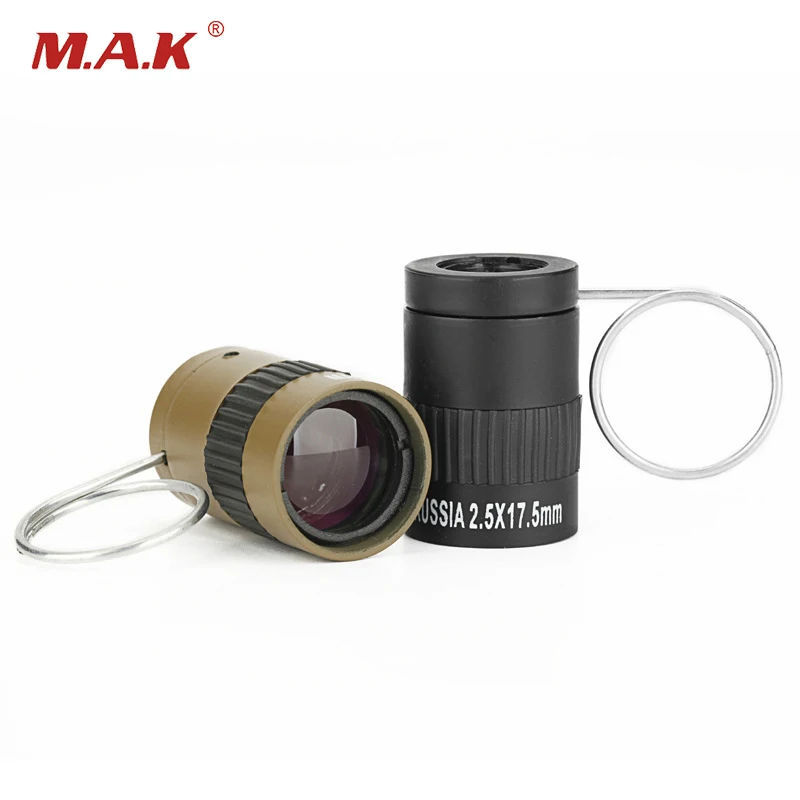 

2.5X Mini Pocket Miniature Telescope 8/600M Vision 35X22mm Super Miniature Finger Ring Telescope