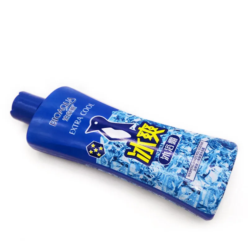 BIOAQUA Summer Icy Extra Cool Moisturizing Body Wash Hydrating Refresh Cleansing Mild Nourishing Bath Shower Gel Skin Care 220ml