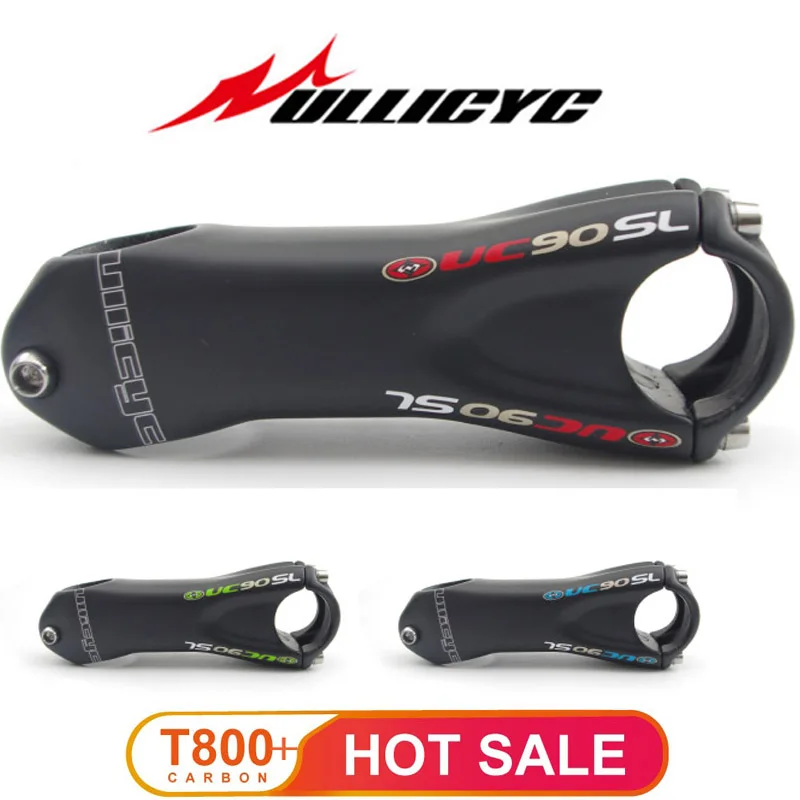 

2019 Newest Ullicyc Mountain Bike Matte Full Carbon Fibre Bicycle Stems Road Angle 31.8*80-120mm MTB Bike Parts Free Ship LGC72