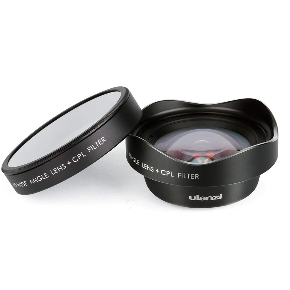 

16mm External Photography Phone Lens Expand HD With CPL Filter Universal Super Wide Angle Camera Professional Mini Clip On
