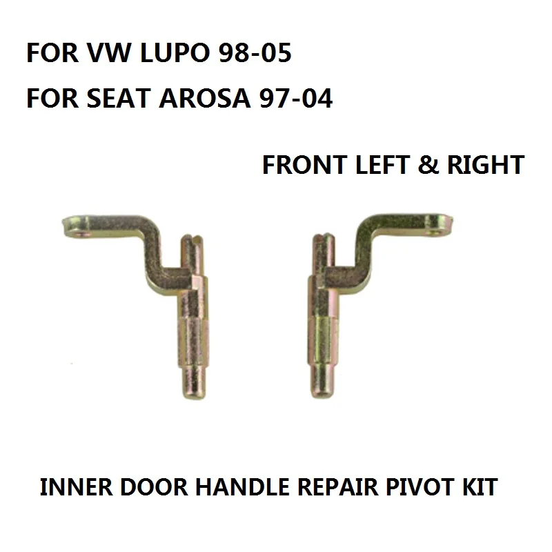 Новых деталей для VW Lupo 98-05/для Seat AROSA 97-04 внутренняя левая передняя дверь ручка ремонт стержень комплект