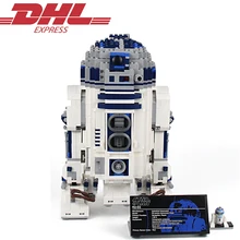 Звездные войны фигурки R2-D2 робот-конструктор строительные блоки StarWars наборы кирпичи классическая модель Совместимость