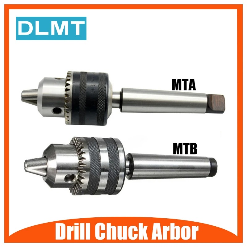 

5/8" 1/2" Morse taper shank MT2 key drill chuck B16 B18 1-13MM 3-16MM