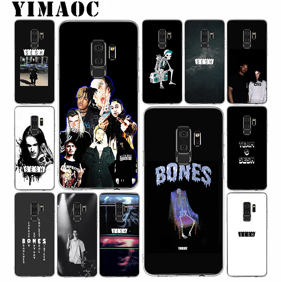 YIMAOC кости сэш Мягкий силиконовый чехол для samsung Galaxy S10 S10E S9 S8 плюс S7 S6 Край &amp