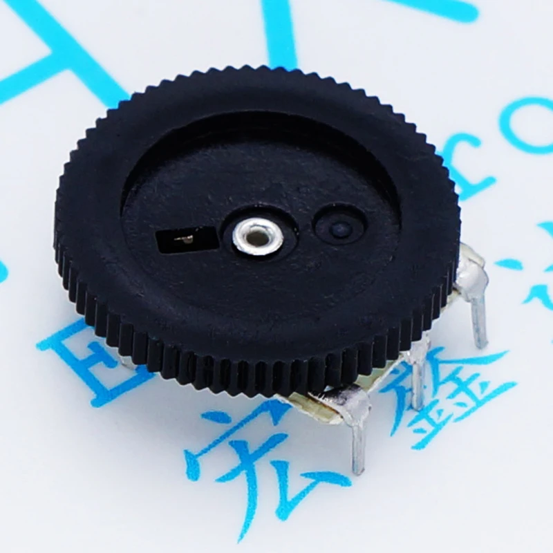 

500pcs/lot Single-link 50K/10/ 1/ 20K 16 * 2MM dial potentiometer, volume switch gear potentiometer
