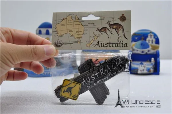 Australia Road Sign Tourist Souvenir Fridge Magnet - 5