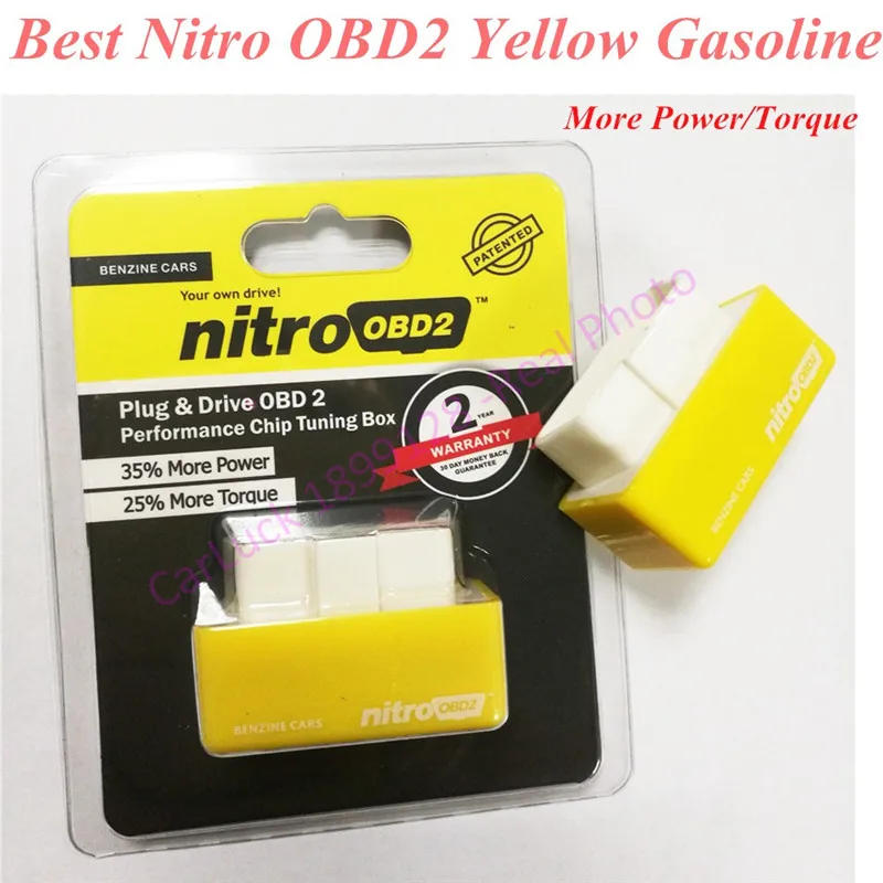 Горячая Распродажа Nitroobd2 Nitro Obd2 чип тюнинговая коробка бензиновые дизельные автомобили мощность и крутящий момент Nitro OBD2 вилка и привод Nitroobd