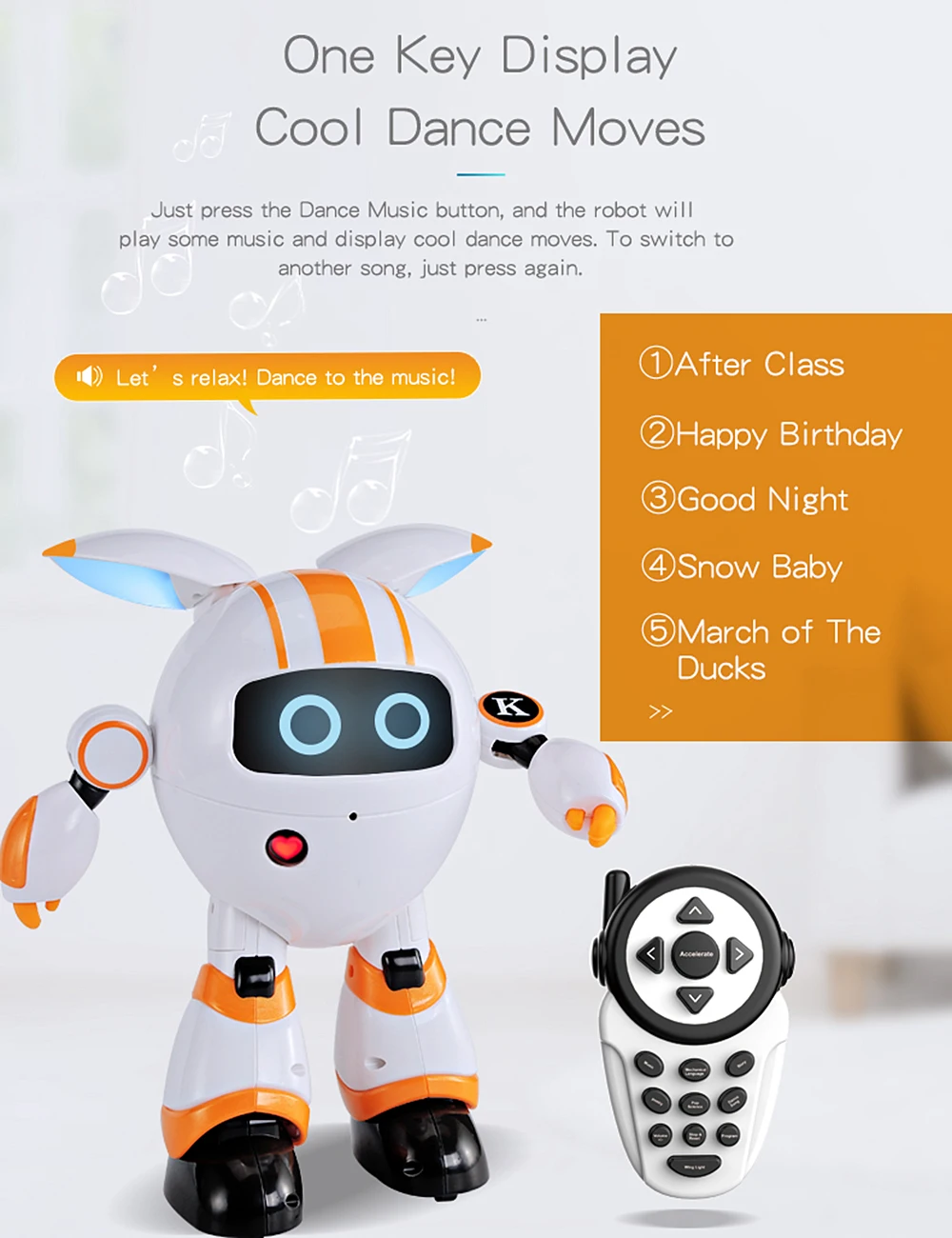 JJRC R14 интеллигентая(ый) Пульт дистанционного управления Управление круглый робот Поддержка ходьбы слайд для танцев различных СВЕТОДИОДНЫЙ свет RC роботы игрушки для детей