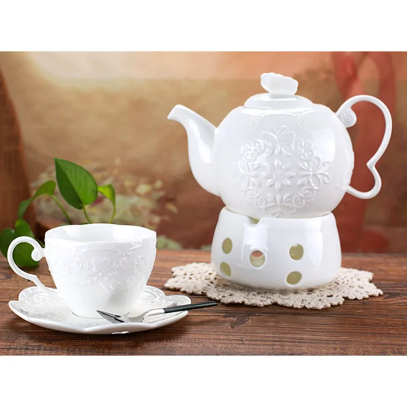 Ceramic Teapot Warmer Base Tealight Candle Holder Porcelain Cheese Ceramic Teapot Warmer Base Tealight Candle Holder Porcelain Cheese Fondue Chocolate Melting Stand Buffet Coffee Te Accessories In Cooking Tool Sets From