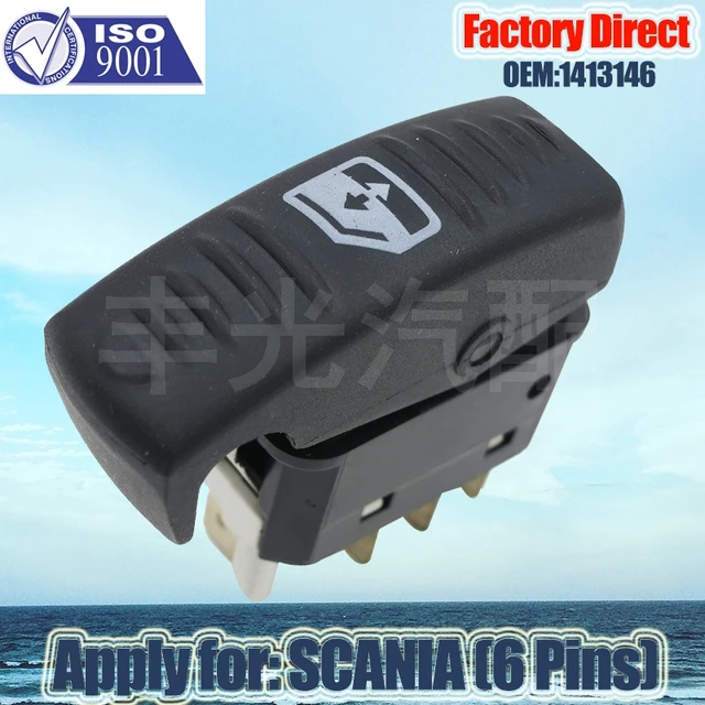Factory Direct Auto Electric Window Switch 1368831 Ly For Scania Factory Direct Auto Electric Window Switch 1368831 Ly For Scania 4 Series 1995 2004 Mercedes Benz 5pcs Lot