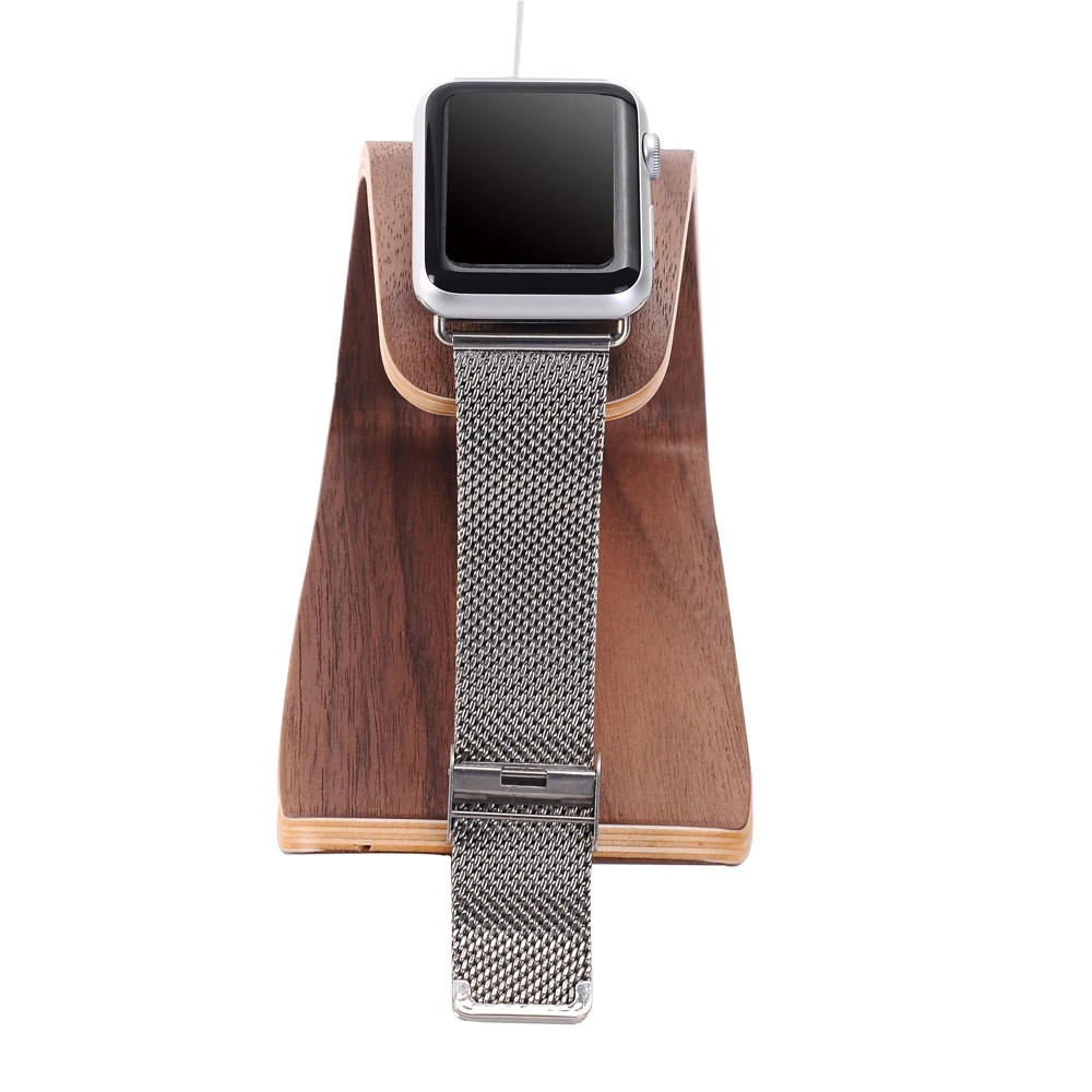 imágenes para Samdi soporte de carga de teléfono de madera del sostenedor del soporte para smartphones apple watch imágenes para Samdi soporte de carga de teléfono de madera del sostenedor del soporte para smartphones apple watch