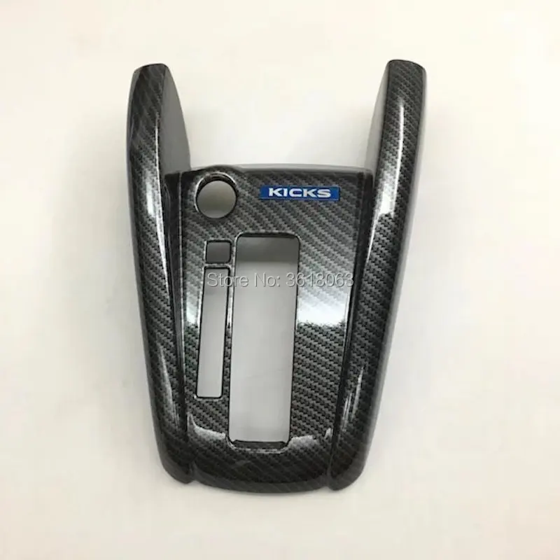 

For Nissan Kicks 2017 2018 Gear Shift Box holder Panel Cover Trim Frame Garnish ABS Chrome Stickers Car-Styling Accessories