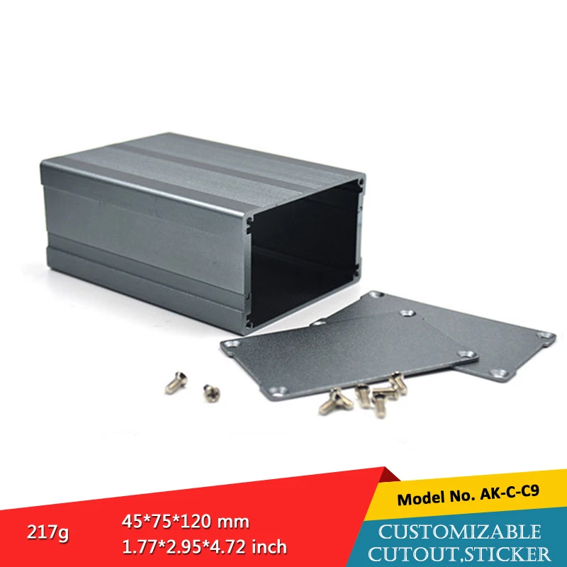 1 шт. алюминиевая распределительная коробка szomk 46*76*120 мм|case case|case electroniccase box electronic |
