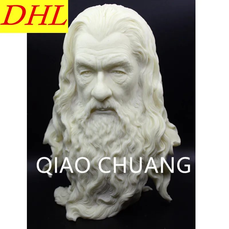 

The Lord Of The Rings The Hobbit The Witcher Gandalf Head Portraits Sculptures Colophony Crafts Home Decoration G905